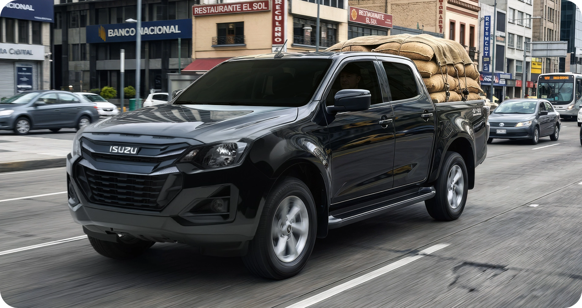 Rendimiento de combustible pick up diesel